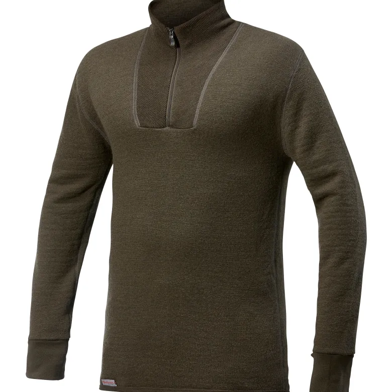 Zip Turtleneck 200 | Pine Green